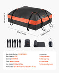 Car Roof Cargo Carrier Bag 21 Cubic Feet 840D PVC