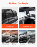 Car Roof Cargo Bag 21 Cubic Feet Waterproof with Lock Non-Slip Mat