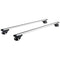 Roof Rack Cross Bars Aluminum 90kg Adjustable Locks SUV Sedan Van