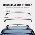 Toyota RAV4 2020-2023 Roof Rack Cross Bars 160lbs Aluminium
