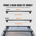 VEVOR Roof Rack Crossbar JEEP GRAND CHEROKEE 2011-2021 Aluminum Lock