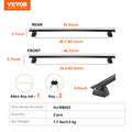 VEVOR Roof Rack Crossbar JEEP GRAND CHEROKEE 2011-2021 Aluminum Lock