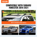 Subaru Forester 2014-2022 Roof Rack Crossbars Aluminum 2pc