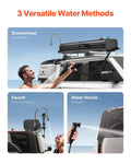 Roof Rack Water Tank 4 Gal Aluminum Pressurization Port T-slot
