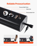 Roof Rack Water Tank 4 Gal Aluminum Pressurization Port T-slot