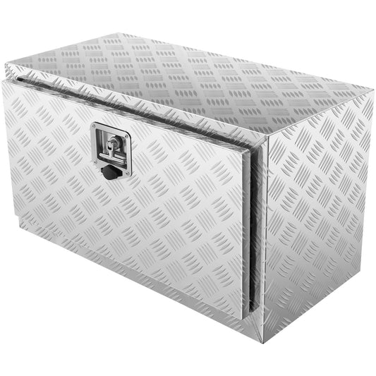 Aluminum Tool Box 30"x14"x16" Truck Pickup Underbody Storage Diamond Plate