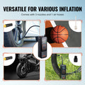 Portable Air Compressor 150 PSI Electric Tire Pump 4000mAh LED Light