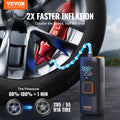 Portable Air Compressor 160PSI 7800mAh Cordless Electric Pump
