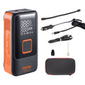 Portable Air Compressor 12000mAh Rechargeable Tire Pump LCD Gauge