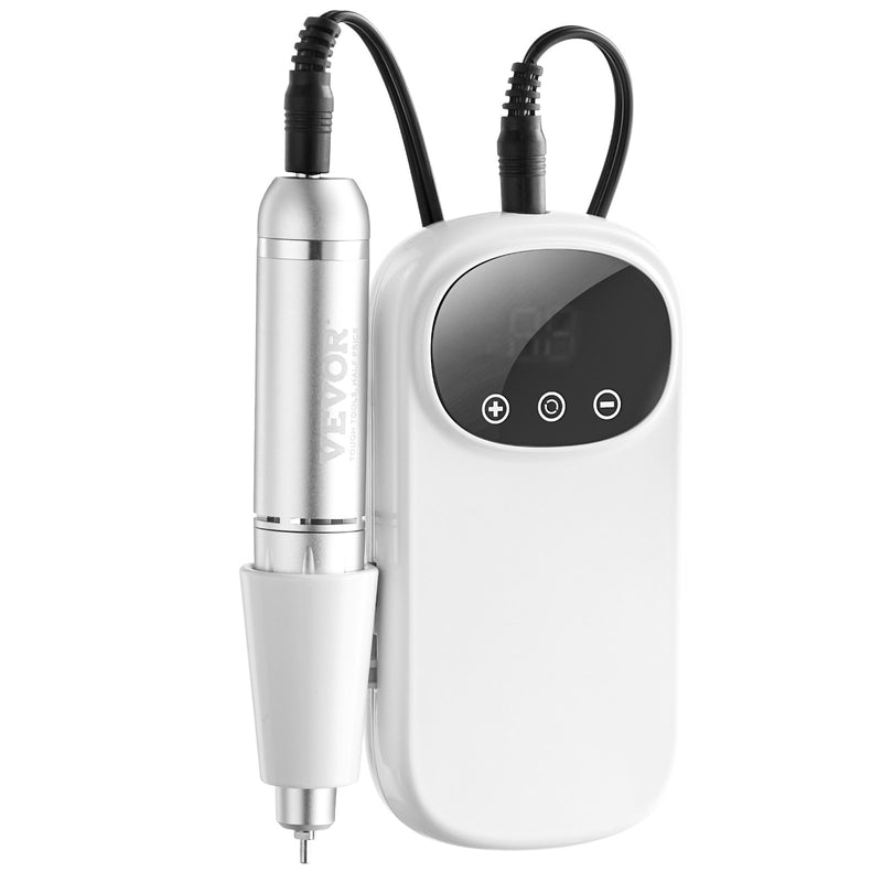 Electric Nail Drill 35000RPM Cordless Manicure Pedicure Machine 6 Bits