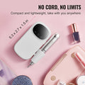 Electric Nail Drill 35000RPM Cordless Manicure Pedicure Machine 6 Bits