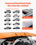 Roof Rack Pads 33in 176lbs Capacity Kayak Canoe Surfboard
