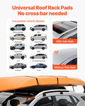 Roof Rack Pads 15.5in 176lbs Kayak Canoe Surfboard Soft