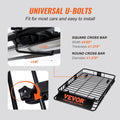 Roof Rack Cargo Basket 200LBS 64x39x6