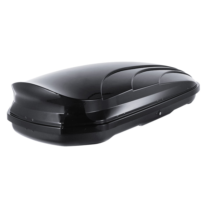 Rooftop Cargo Carrier 340L Luggage Storage Box ABS SUV Car