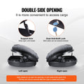 Rooftop Cargo Carrier 340L Luggage Storage Box ABS SUV Car