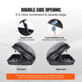 Rooftop Cargo Carrier 220L ABS Luggage Storage Box SUV Car
