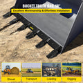 Bucket Tooth Bar 48in Tractor Loader Bucket Teeth Bolt On 23TF