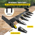Bucket Tooth Bar 48in Tractor Loader Bucket Teeth Bolt On 23TF