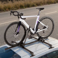 Roof Bike Rack 15kg Capacity Upright Rooftop Bicycle Carrier Black