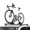 Roof Bike Rack 15kg Capacity Upright Rooftop Bicycle Carrier Black