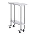 Stainless Steel Work Table 30x12x38