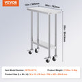 Stainless Steel Work Table 30x12x38