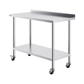 Stainless Steel Work Table 24x48x40 Commercial Food Prep