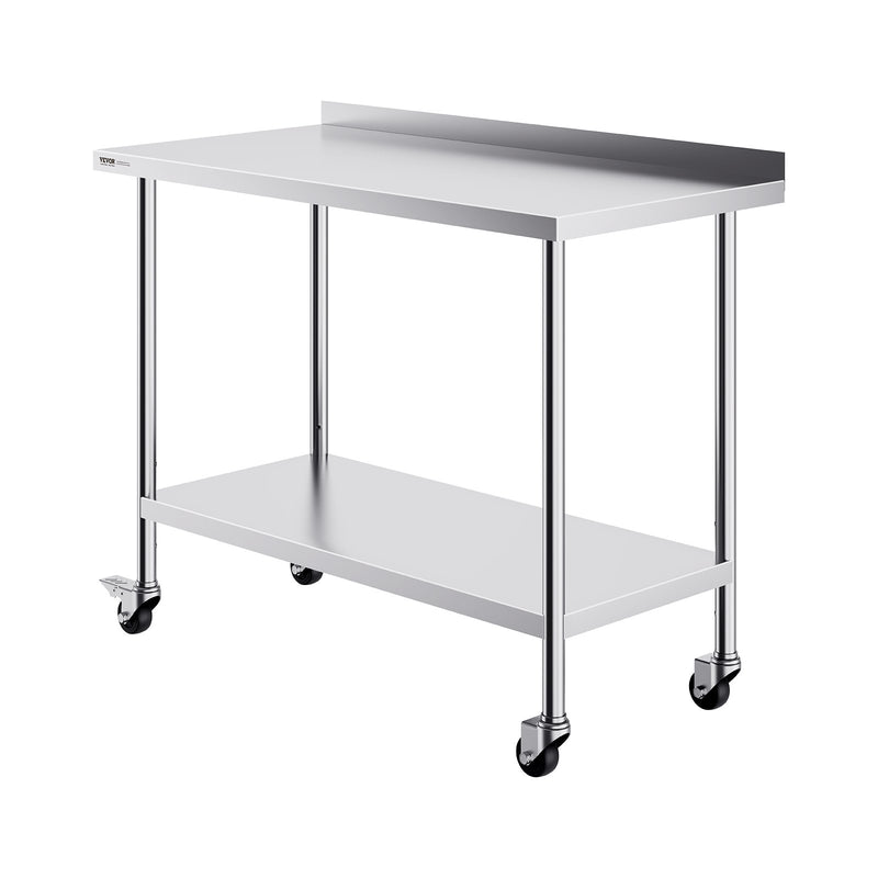 Stainless Steel Work Table 24x48x40 Commercial Food Prep