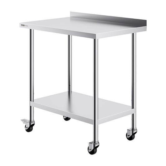 Stainless Steel Work Table 24x36x40 Commercial Food Prep