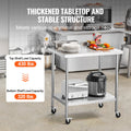 Stainless Steel Work Table 24x36x40 Commercial Food Prep