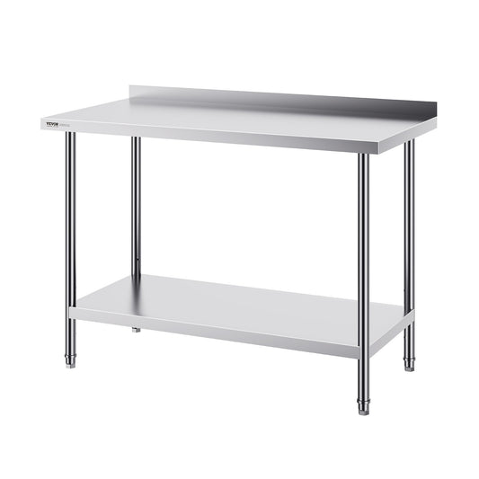 Stainless Steel Work Table 24x48x36 Commercial Food Prep