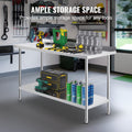 Stainless Steel Work Table 24x60x36 Commercial Food Prep