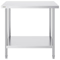 Stainless Steel Prep Table 24x36 3 Shelf Commercial Worktable