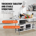 Stainless Steel Work Table 24x60x34in Commercial Food Prep