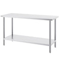 Stainless Steel Work Table 24x60x34in Commercial Food Prep