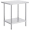 Stainless Steel Prep Table 24x30x34 3 Shelves Adjustable