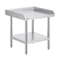 Stainless Steel Work Table 24x24x26 Prep Backsplash Commercial