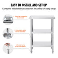 Stainless Steel Prep Table 14x24x34