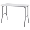 Stainless Steel Folding Prep Table 1220x610mm Commercial