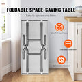 Folding Commercial Prep Table 1220x610mm Stainless Steel Work