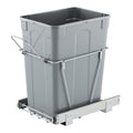Pullout Trash Can Kitchen Cabinet Undermount Waste Bin Metal Slide