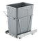 Pullout Trash Can Kitchen Cabinet Undermount Waste Bin Metal Slide