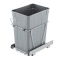 Pullout Trash Can Kitchen Cabinet Undermount Waste Bin Metal Slide
