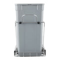 Pullout Trash Can Kitchen Cabinet Undermount Waste Bin Metal Slide