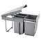 Pullout Trash Can 40L Double Under Sink Kitchen Waste Recycling Bin