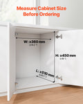 Pullout Trash Can 40L Double Under Sink Kitchen Waste Recycling Bin