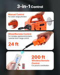 Electric Hoist Winch 700kg 1500W 7.6m Lifting Height Manual Remote