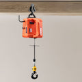 Electric Hoist Winch 700kg 1500W 7.6m Lifting Height Manual Remote