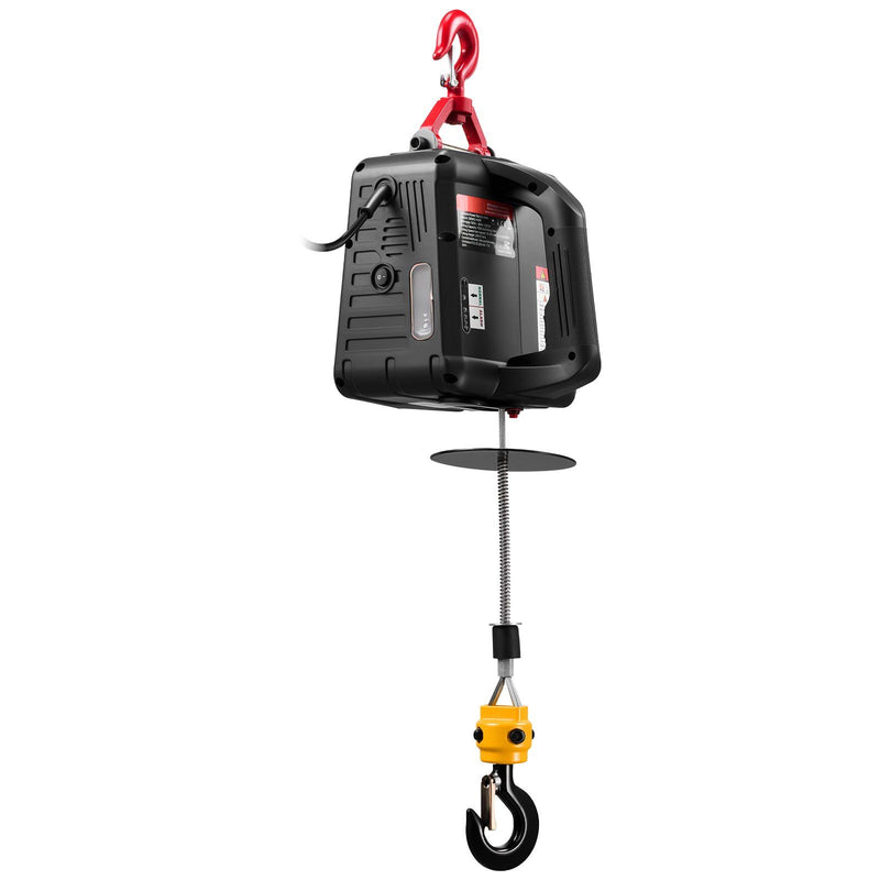 Electric Hoist Winch 500kg 1500W 7.6m Lifting Height Remote Control